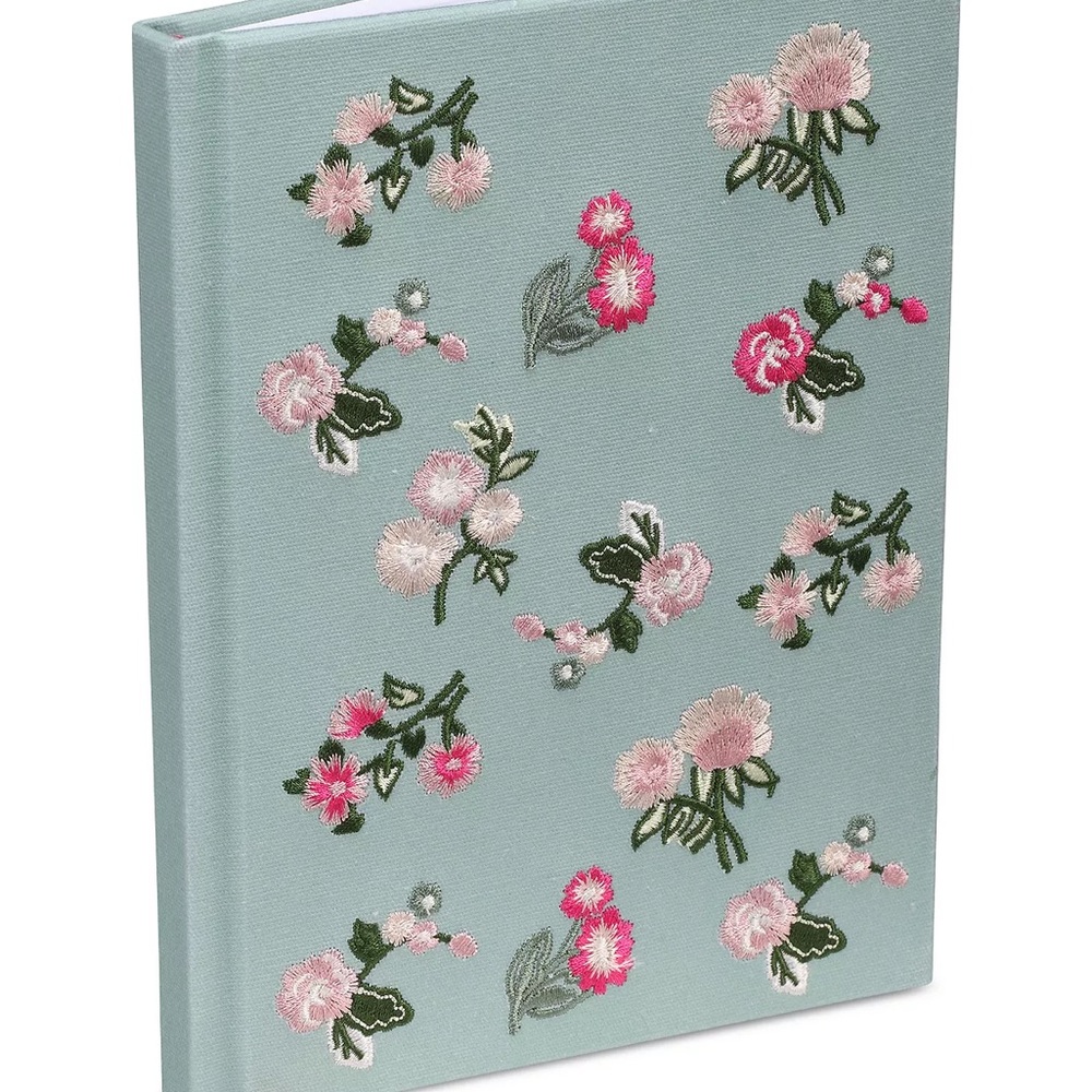 Macy’s Flower Show Embroidered Notebook